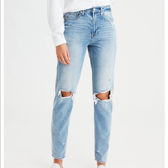 American Eagle Outfitters Denim - American Eagle Cool Classic Wash Mom Jeans